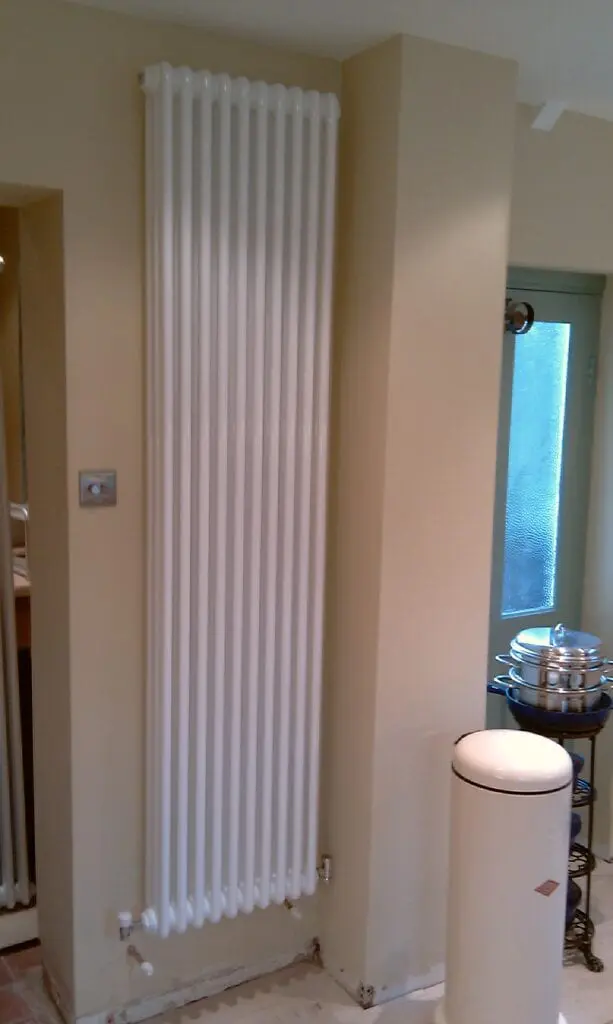 Tall Radiator Installation