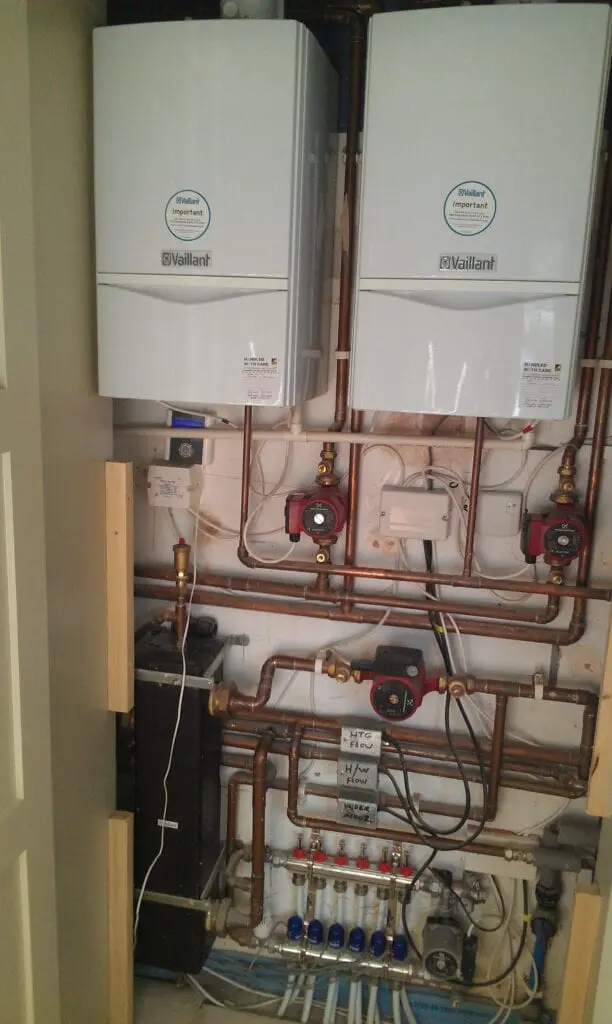 2 Valliant Boilers Installed