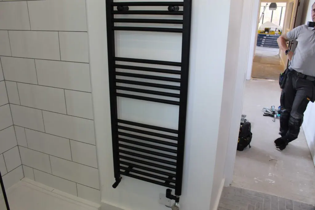 Black Towel Rail